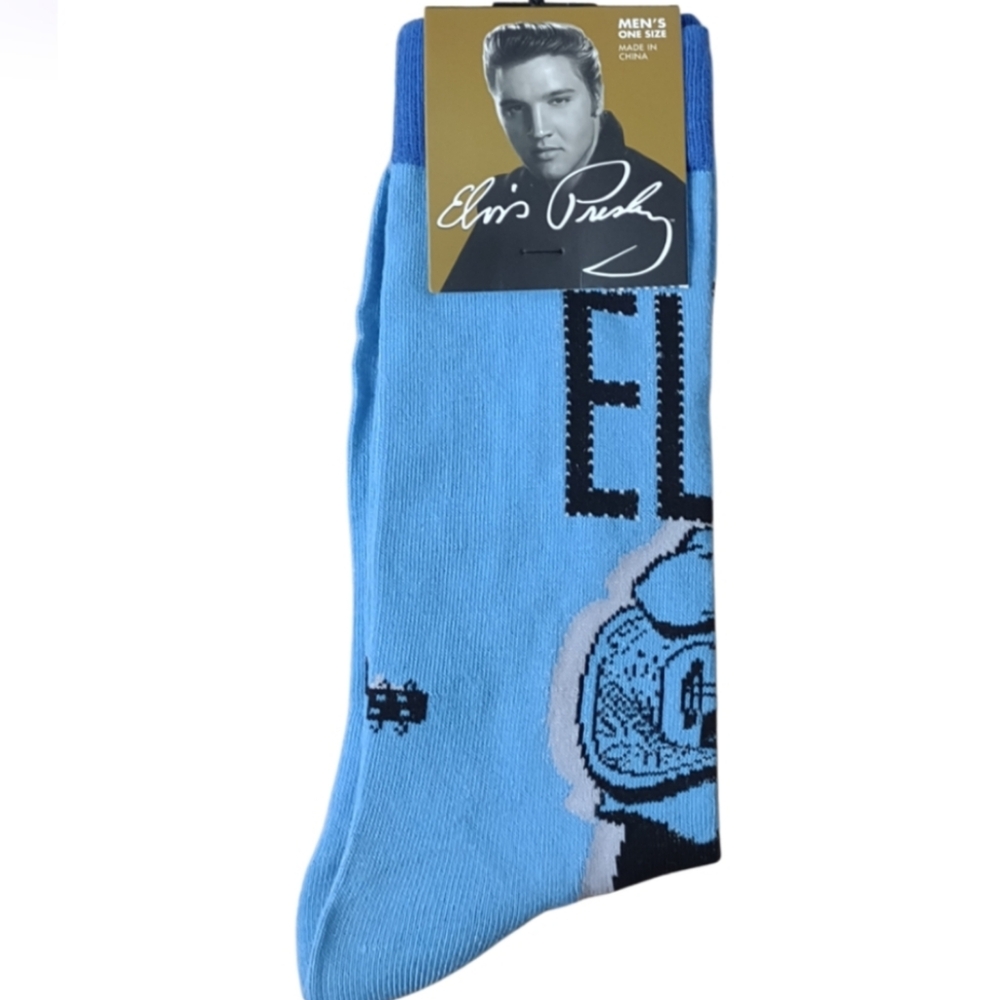 Elvis Presley Novelty Crew Socks Bundle And Save